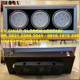 Downlight LED 3 x 12 watt Adjustable